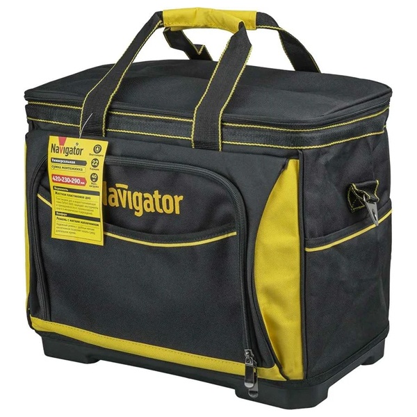 Сумка монтажника Navigator 93577 NTA-Bag07 пластмассовое дно 420х230х290мм