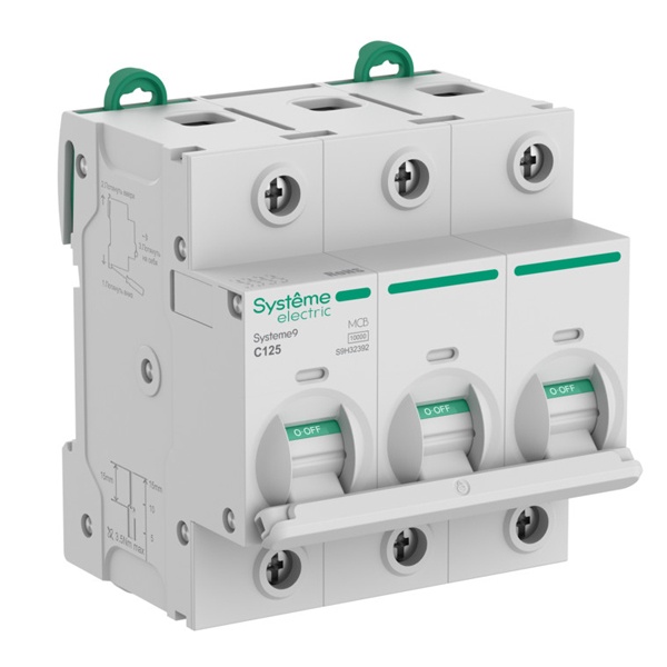 Автоматический выключатель SE Systeme9 С125А 3П 10кА 4,5м (автомат электрический)