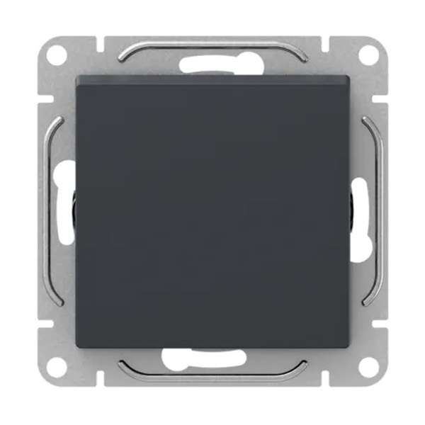 Механизм переключателя 1-клавишного EKF 10А Эпика графит