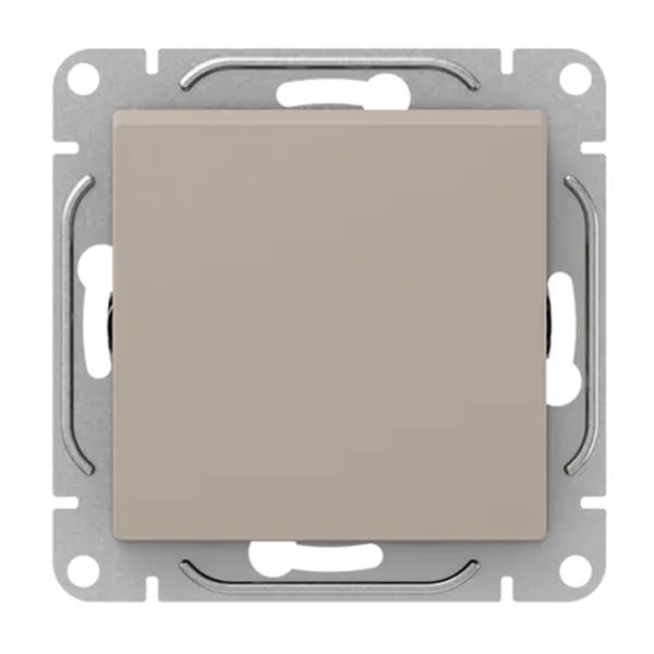 Механизм переключателя 1-клавишного EKF перекрестного 10А Эпика кремовый