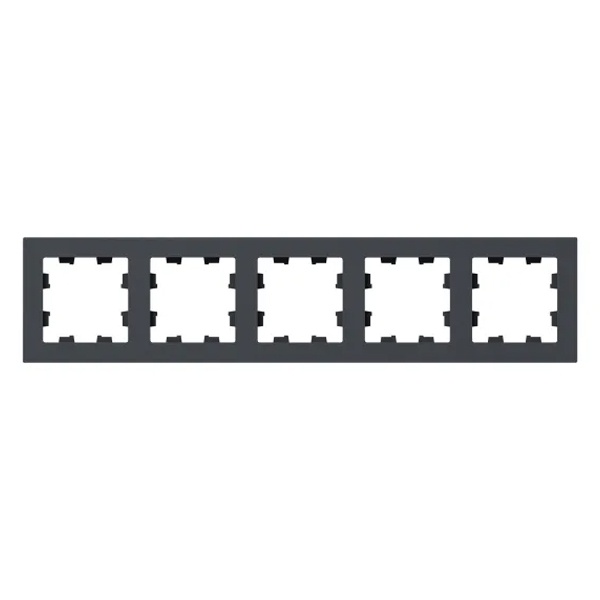 Рамка 5-местная EKF Эпика графит