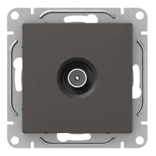 Механизм розетки EKF оконечный TV 5-862МГц Эпика мокко