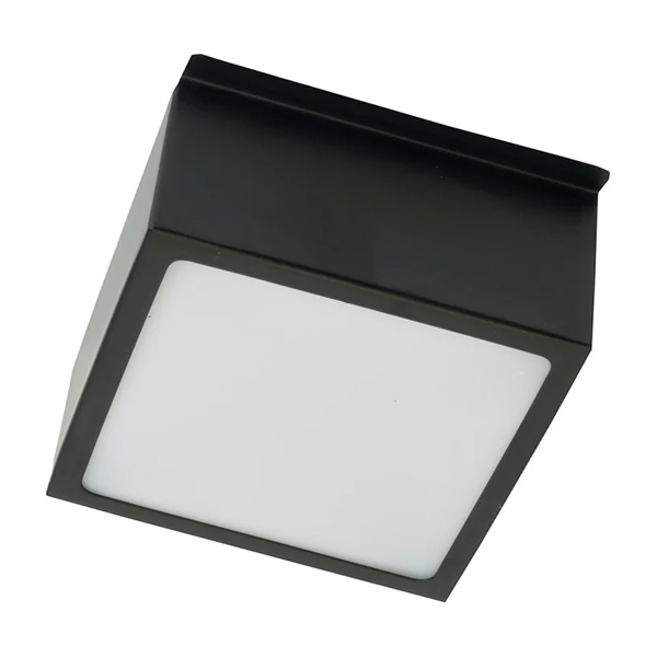 Светильник светодиодный Feron AL254 12W 6500K 960Lm 110° черный, грильято 89x89 мм с драйвером