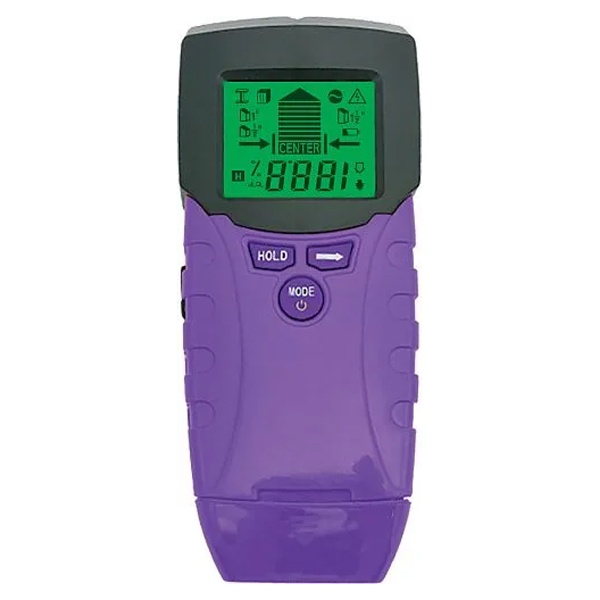 Детектор проводки и датчик влажности (2 в 1) Ermenrich Ping TM100, влагомер для древесины