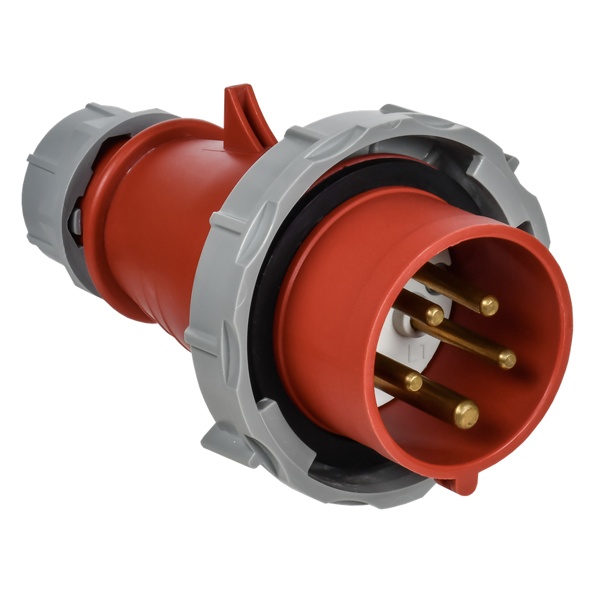 Вилка переносная с фазоинвертором ИЭК ССИ-0152ф 16А-6ч 380В 3P+PE+N IP67