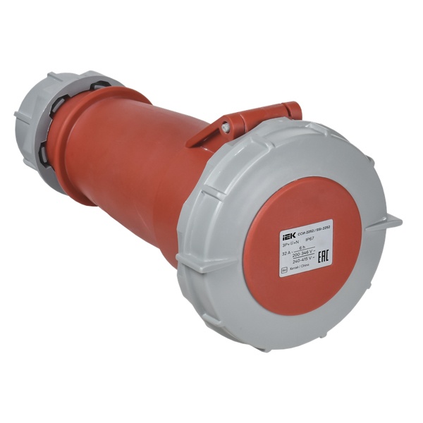 Розетка переносная ИЭК ССИ-2252 32А-6ч 380В 3P+PE+N IP67