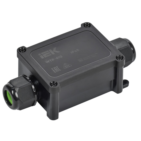 Коробка распределительная ИЭК WTP-410 2 ввода герметичная 135х66х42 мм IP68