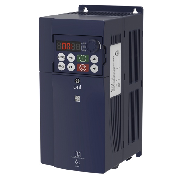 Преобразователь частоты ONI (ИЭК) FC-230 3Ф 380В 5,5кВт 13А встроенный тормозной модуль