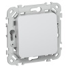Выключатель одноклавишный ИЭК FLITE ВС11-1-0-ФлЖ 10А жемчуг