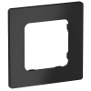 Рамка 1-местная ИЭК FLITE Classic РУ-1-К-ФлЧ черный