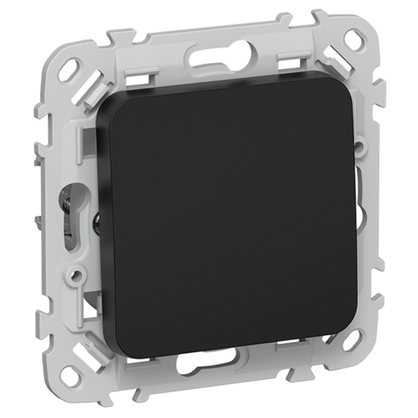 Переключатель одноклавишный ИЭК FLITE ВС61-1-0-ФлЧ 10А черный