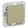 Переключатель одноклавишный ИЭК FLITE ВС61-1-0-ФлО 10А оливковый