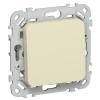 Переключатель одноклавишный ИЭК FLITE ВС61-1-0-ФлН 10А навахо