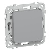 Переключатель перекрестный одноклавишный ИЭК FLITE ВС71-1-0-ФлС 10А серый