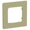 Рамка 1-местная ИЭК FLITE Classic РУ-1-К-ФлО оливковый