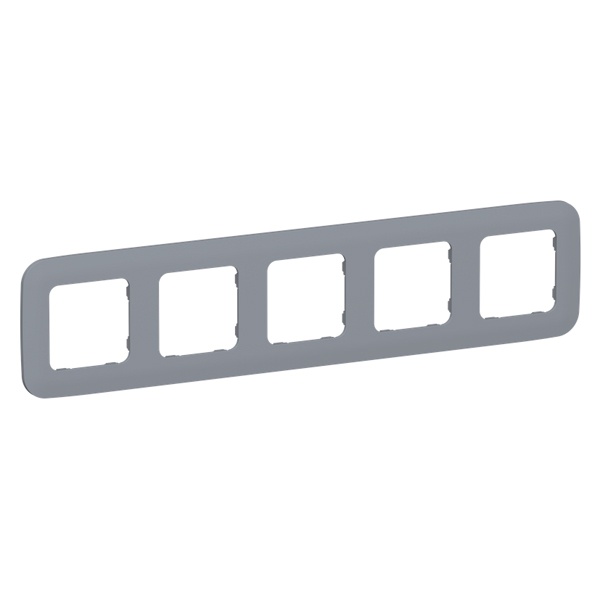 Рамка 5-местная ИЭК FLITE Artistic РУ-5-А-ФлМ маренго