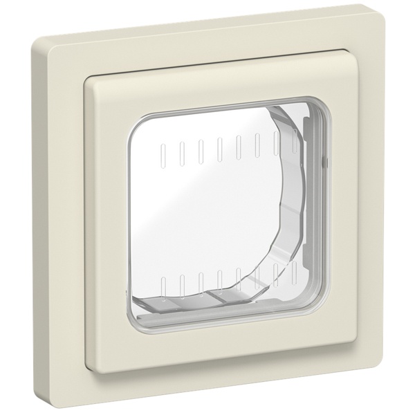 Рамка 1-местная ИЭК FLITE IP55 Рпро-1-55-ФлСл сливочный
