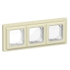 Рамка 3-местная ИЭК FLITE IP55 Рпро-3-55-ФлН навахо