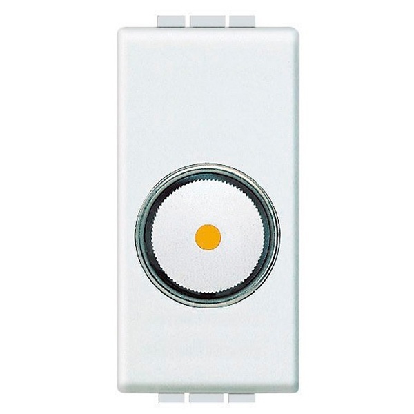 Светорегулятор поворотный 50-800Вт 1 модуль LivingLight Белый
