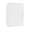 Щиток встраиваемый DKC FRAME 24 (2х12) модуля с белой дверцей с шиной IP40 белый