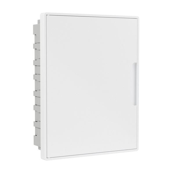 Щиток встраиваемый для полых стен DKC FRAME 24 (2х12) модуля с белой дверцей с шиной IP40 белый