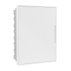 Щиток встраиваемый для полых стен DKC FRAME 24 (2х12) модуля с белой дверцей с шиной IP40 белый