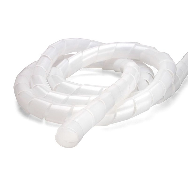 Бандаж спиральный Fortisflex БСП-10 (10м) бандажирование и защита пучка проводов диаметром до 10 мм