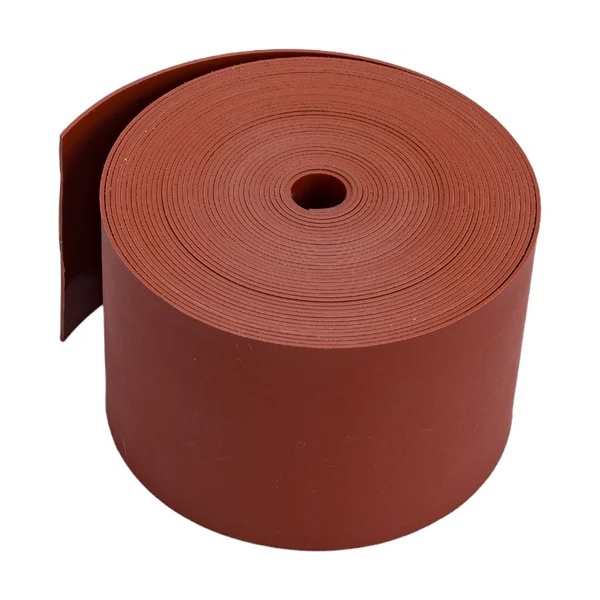 Лента термоусаживаемая КВТ с клеевым подслоем ТЛК-50-0.8-5 красная (рулон 5м)