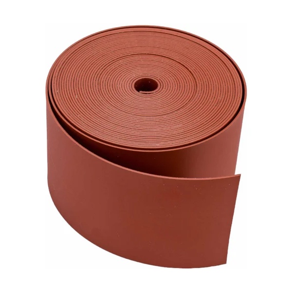 Лента термоусаживаемая КВТ с клеевым подслоем ТЛК-50-1.0-5 красная (рулон 5м)