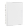 Щиток встраиваемый слаботочный DKC FRAME 24 модуля с белой дверцей плата, розетки IP40 белый