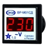 Цифровой щитовой вольтметр Меандр ВР-М01-29СД 15-450В АС 22мм УХЛ2