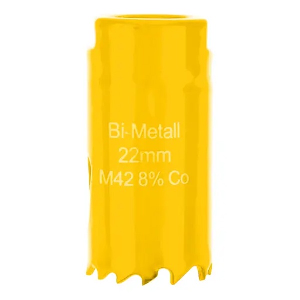 Коронка Kranz Bimetal 22 мм для металла, пластика, дерева, гипсокартона