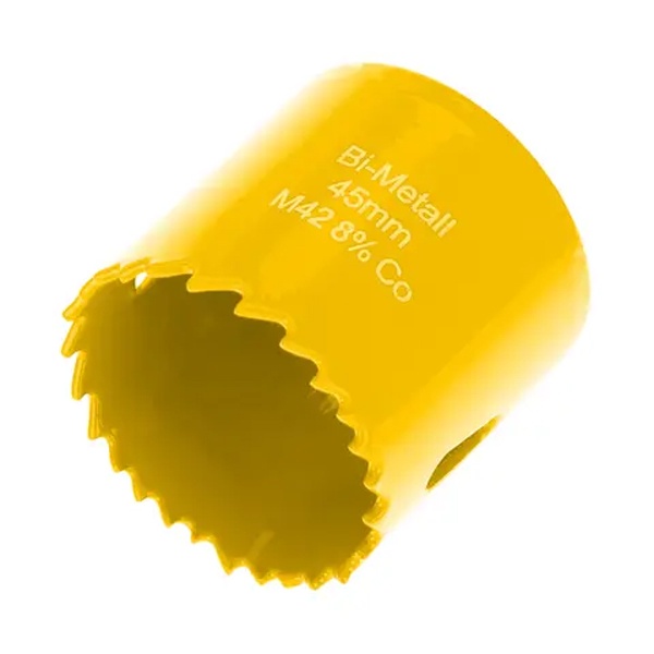 Коронка Kranz Bimetal 45 мм для металла, пластика, дерева, гипсокартона