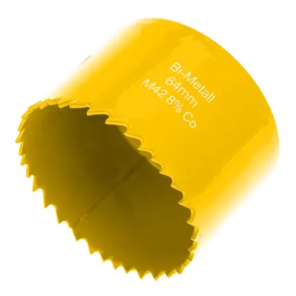 Коронка Kranz Bimetal 64 мм для металла, пластика, дерева, гипсокартона