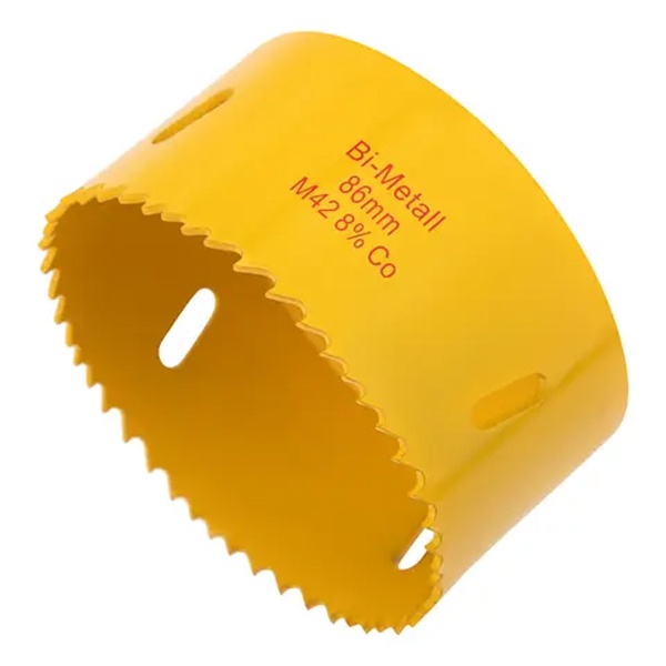 Коронка Kranz Bimetal 86 мм для металла, пластика, дерева, гипсокартона