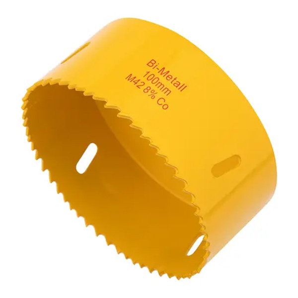 Коронка Kranz Bimetal 100 мм для металла, пластика, дерева, гипсокартона