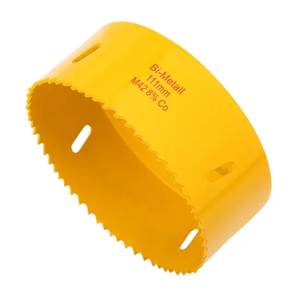 Коронка Kranz Bimetal 111 мм для металла, пластика, дерева, гипсокартона