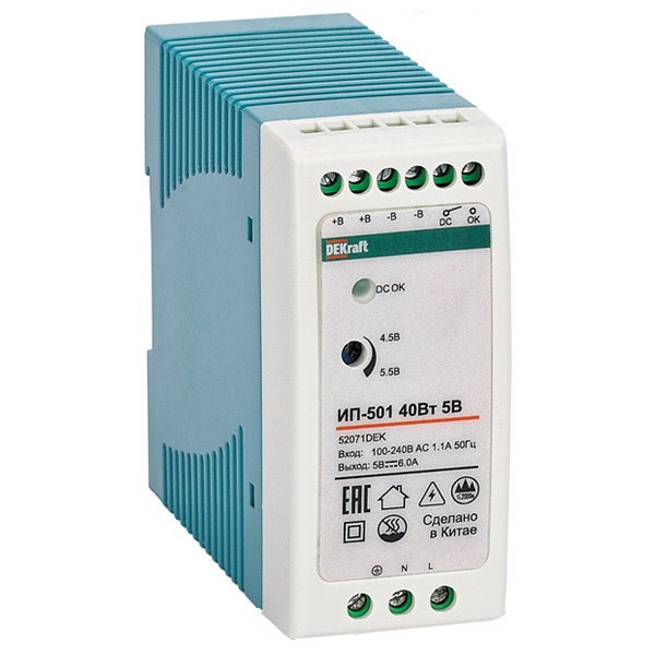 Импульсный источник питания DEKraft ИП-501 10Вт 36В 0,28А вход 85-264В AC