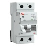 Дифавтомат EKF AVERES DVA-6 C32А 1P+N 100мА тип AC однофазный электромеханический 6кА (дифференциальный автомат, АВДТ)