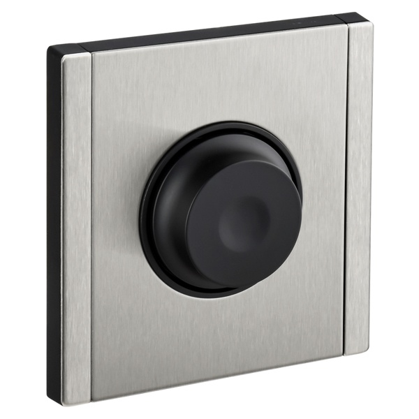 Светорегулятор поворотно-нажимной ИЭК FORTE&PIANO FP754M 600Вт металл никель