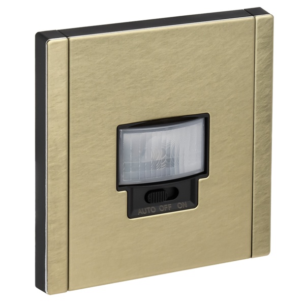 Датчик движения ИЭК FORTE&PIANO FP655M 500Вт металл шампань