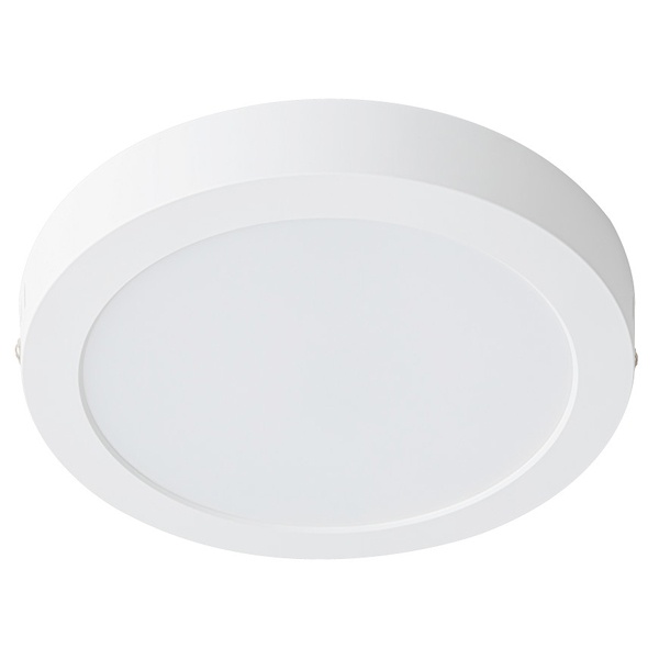 Светильник светодиодный DEKraft ДВО-301-Н 15W 4000K 1250Lm IP20 белый D175x32mm