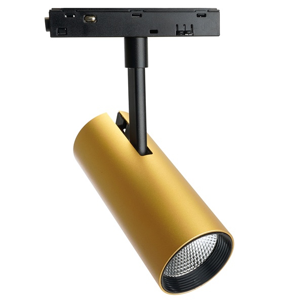 Светильник светодиодный трековый низковольтный Feron MGN303 10W 4000K 900Lm 35 градусов, золото
