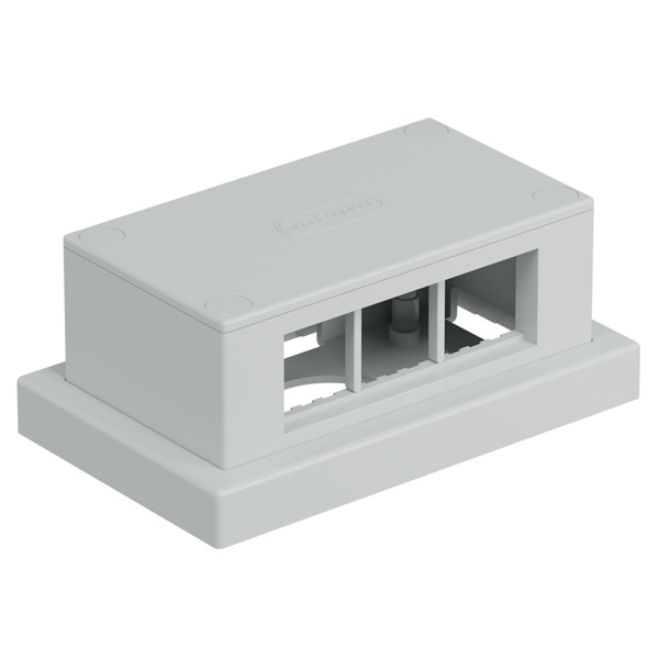 Напольная башенка Экопласт TOR/12M 12 модулей (45х22,5мм), цвет серый