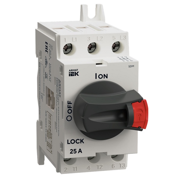 Выключатель-разъединитель ИЭК ARMAT SDM 3P 25А