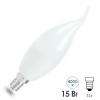 Лампа светодиодная свеча на ветру Feron LB-980 С37T 15W 4000K 230V E14 холодный свет