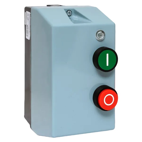 Пускатель в корпусе EKF КМЭ 9А 230В с РТЭ 1-1.6А и индикатором IP65