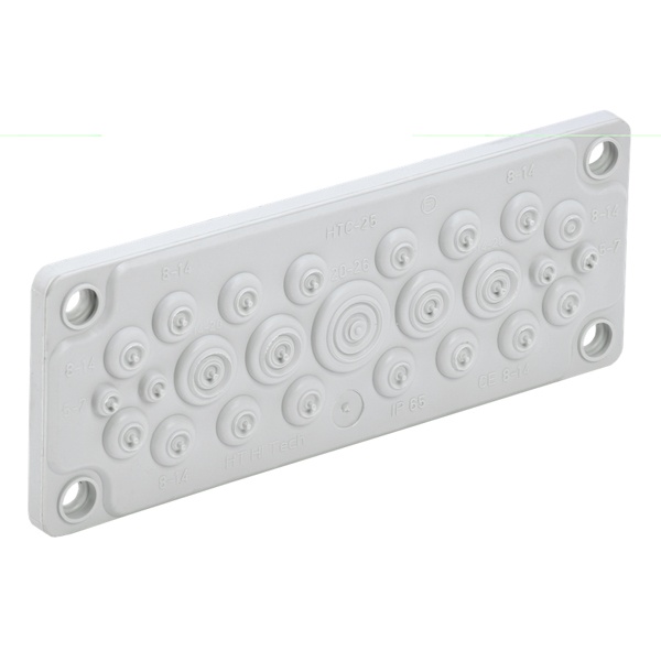 Ввод кабельный мембранный ИЭК TITAN 25 отверстий d5-26мм IP65 (без клипс)