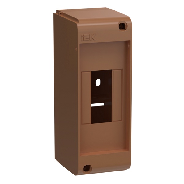 Корпус накладной пластиковый ИЭК UNION КМПн-2 2 модуля без двери IP20 дуб