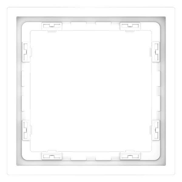 Рамка пластиковая Voltum S70 на 1 пост белый матовый